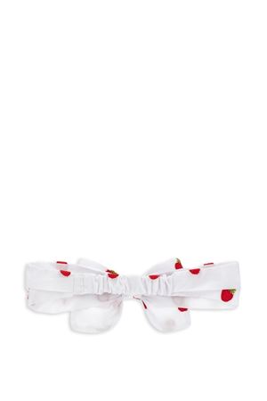 cerchietto in cotone bianco MONNALISA KIDS | 39G00779449944